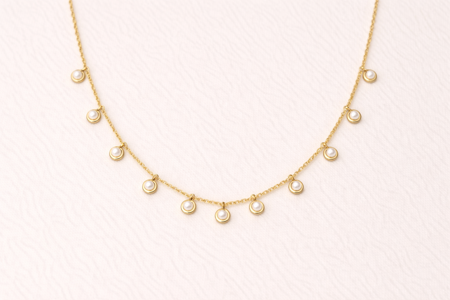 Aurora Diamond Cube Station Necklace – Lily Flo Jewellery